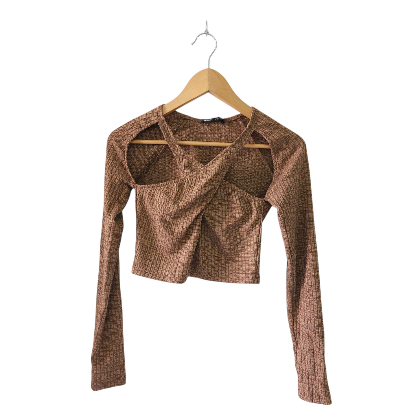 PULL&BEAR חולצה ארוכה מעוצבת לאישה מידה M