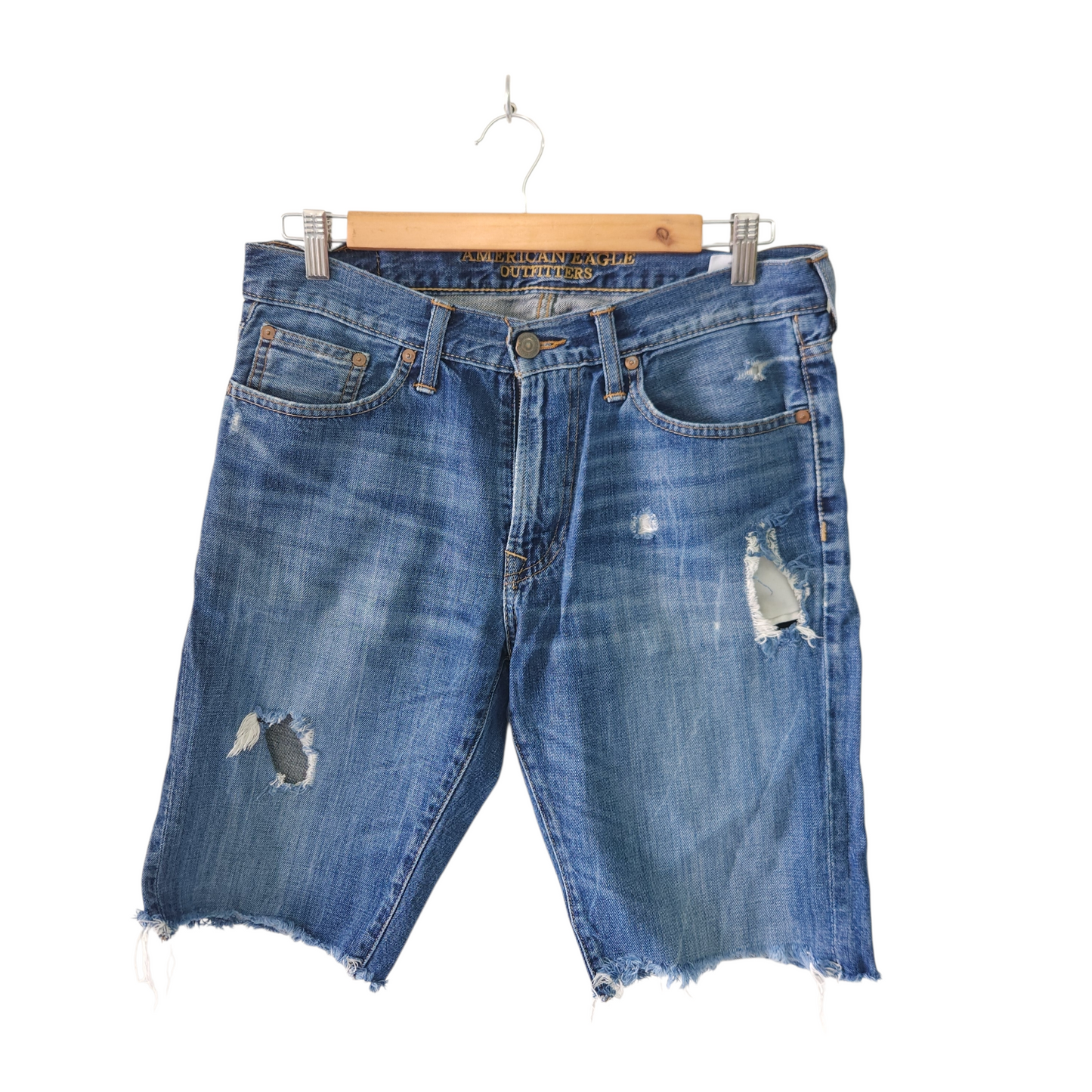 AMERICAN EAGLE ג'ינס קצר לגבר מידה 30