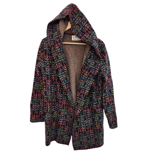 FLOWER ג'קט וינטג' לאישה מידה L