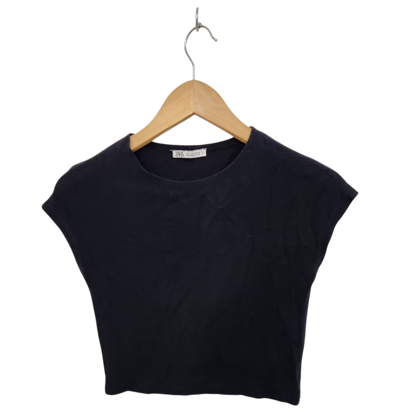 ZARA חולצה קצרה לאישה מידה L