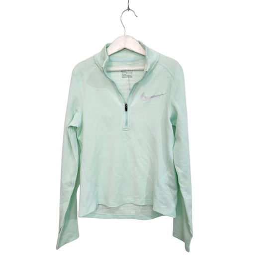 NIKE DRI FIT חולצה ארוכה דקה לילדות גיל 9-11 כתם פיצי