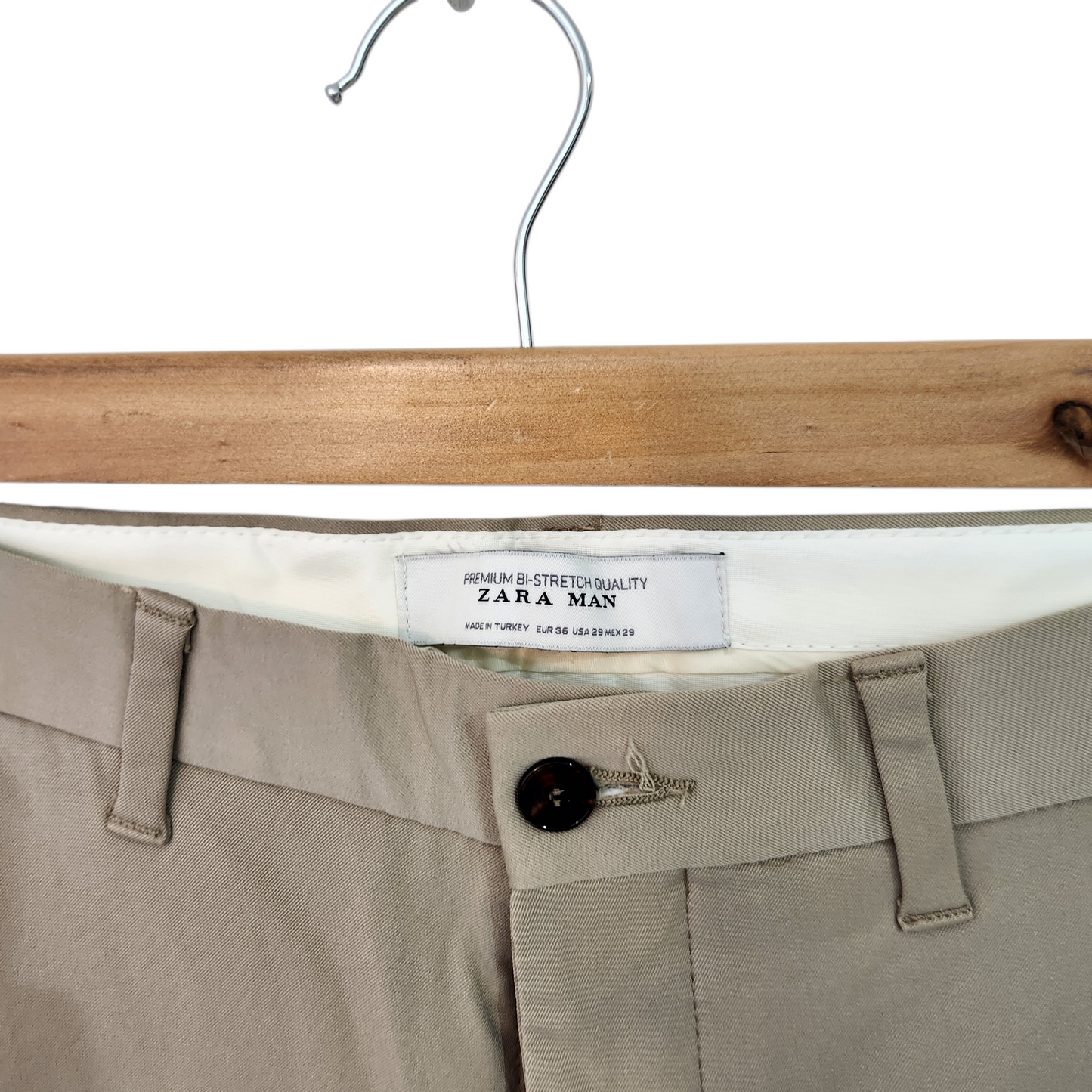 ZARA MAN מכנסיים ארוכים לגבר מידה 29