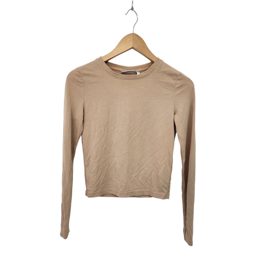 WEEKDAY חולצה ארוכה דקה לאישה מידה XS