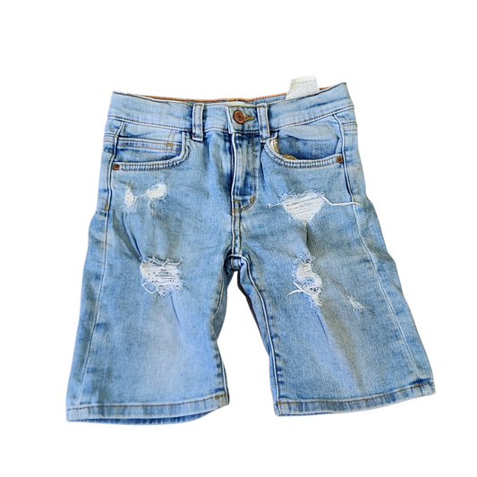 ZARA ג'ינס קצר לילדים גיל 8