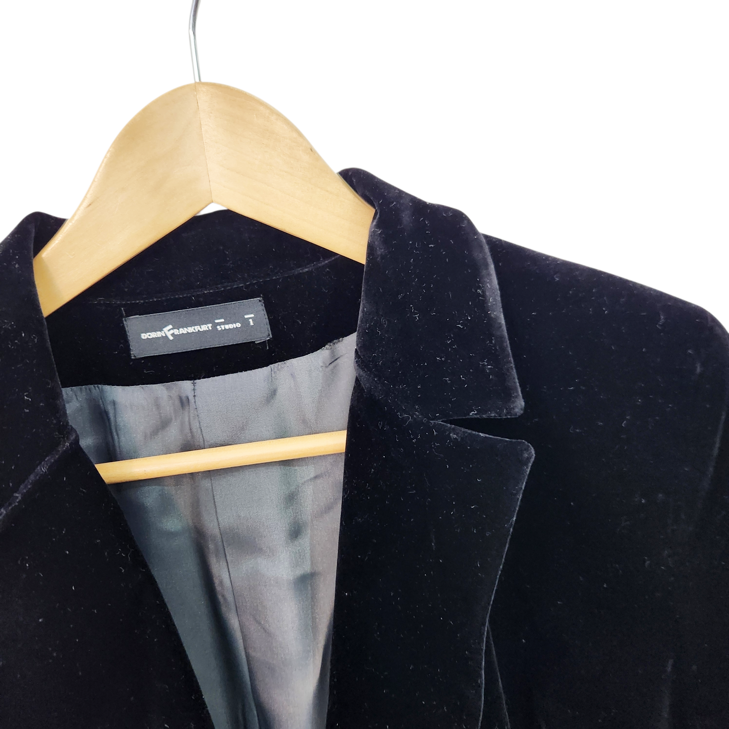 DORIN FRANKFURT ג'קט קטיפתי לאישה מידה 1