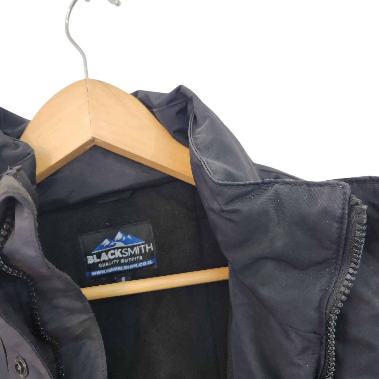 BLACK SMITH מעיל לגבר מידה S