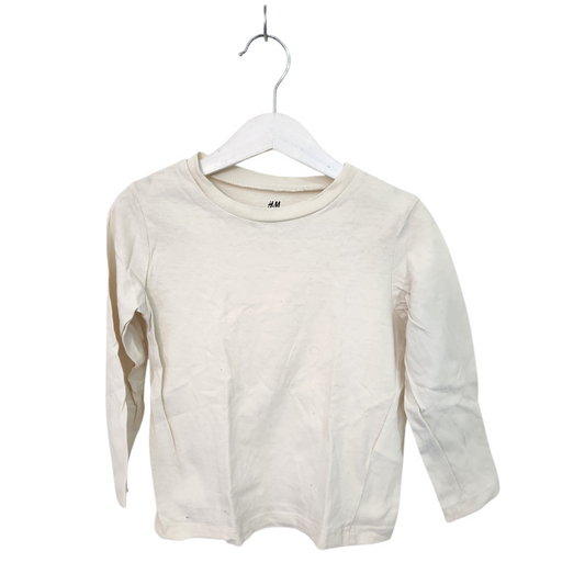 H&M חולצה ארוכה דקה לילדים גיל 2-4