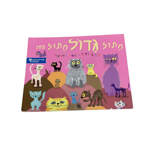 חתול גדול חתול קטן - אמי רובינגר כריכה רכה