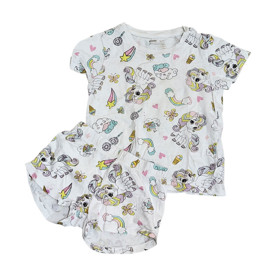 DELTA פיג'מה לילדות גיל 5-6