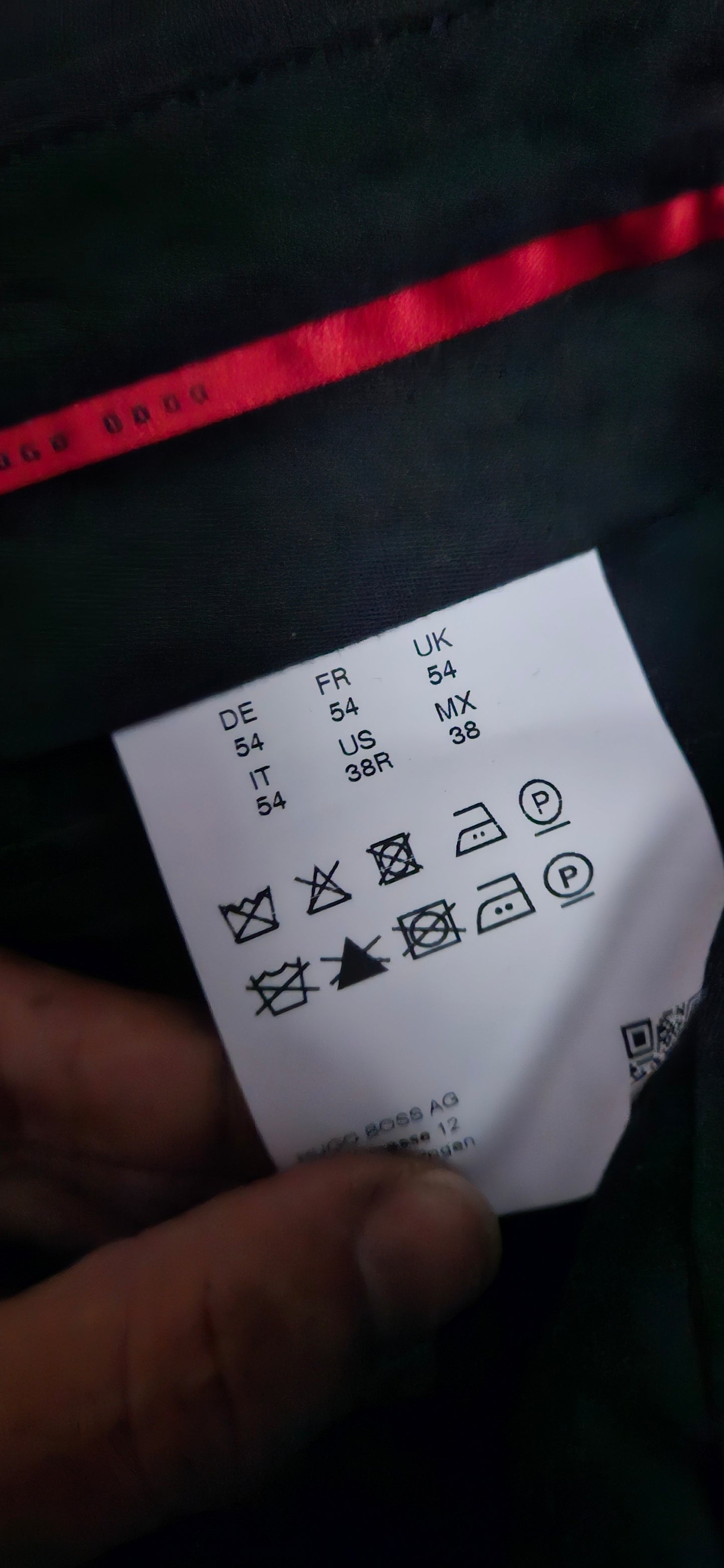 HUGO מכנס לגברים מידה 38